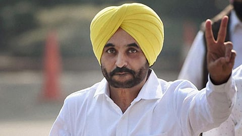 AAP leader and Punjab CM Bhagwant Mann 