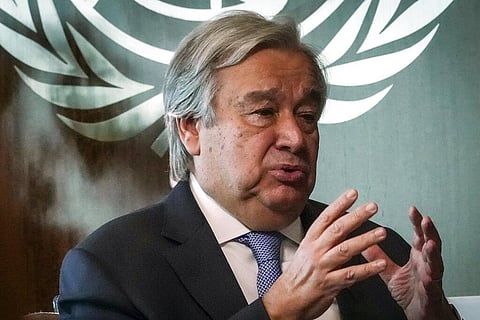 United Nations Secretary-General António Guterres. (Photo | AP)