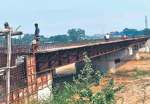 The under-construction bridge over Jeera river | Express