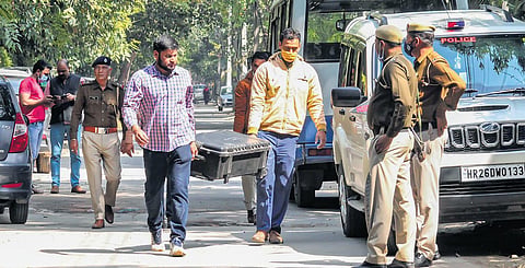 The cache was found in two polythene bags hidden inside the toilet of the  closed house in Sector 31 | PTI