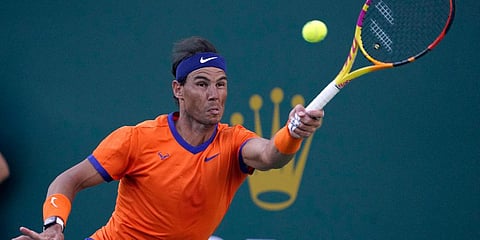 Rafael Nadal . (Photo | AP)