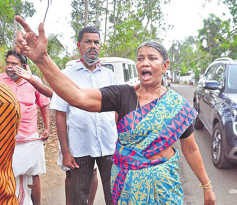 Sreedevi Venugopal, a 62-year-old woman who built her house on a five-cent plot after availing a bank loan of C18 lakh, will lose her home once the K-Rail project comes to fruition | A Sanesh