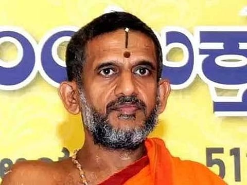 Sri Vishwaprasanna Theertha Swamiji of Sri Pejavar Matha, Udupi. (Photo | EPS)