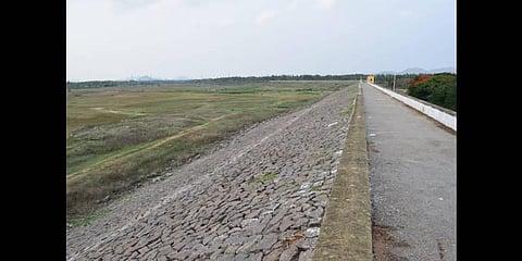 The current condition of dams in Dharmapuri(Photo | Express)
