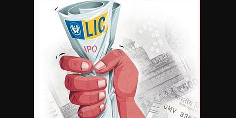 LIC IPO (Express Illustrations)