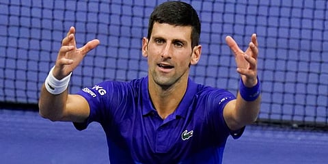 Novak Djokovic. (File photo| AP)
