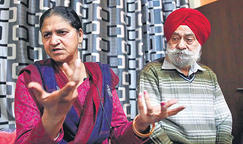 Prakash Kaur and Kesar Singh spent around `5-6 lakh for Harjot’s studies  as he wanted to do something better in his life | SHEKHAR YADAV