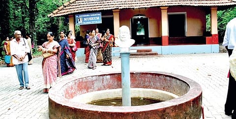 File Photo of Kota Shivaram Karanth’s house at Balavana in Puttur. (Photo I Express)