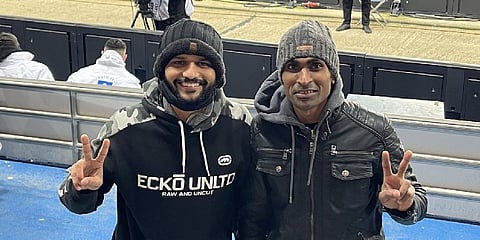 Sukant Kadam (L) and Pramod  Bhagat (R).( Photo | Twitter)