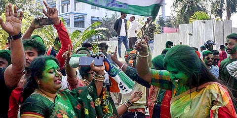 TMC Supporters (Photo | PTI)