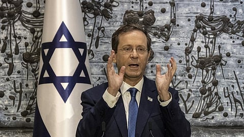 Israel's President Isaac Herzog 