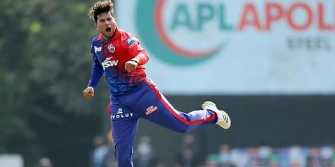 Delhi Capitals spinner Kuldeep Yadav (Photo | Delhi Capitals)