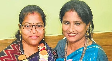 Deputy Mayor Manjulata Kanhar and Mayor Sulochana Das | Express