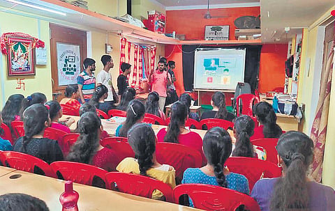 New batch of engineering aspirants attends class on Sunday
