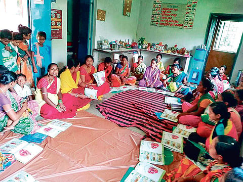 Image of a women's SHG used for representational purposes (File | Express)