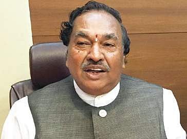 Minister for Rural Development and Panchayatraj  KS Eshwarappa. ( File Photo)