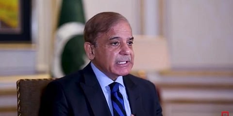 Pakistan's new prime minister Shehbaz Sharif. (Photo | YouTube Screengrab)