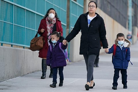 The Biden administration will extend for two weeks the nationwide mask requirement for public transit as it monitors an uptick in Covi-19 cases. (Photo | AP)