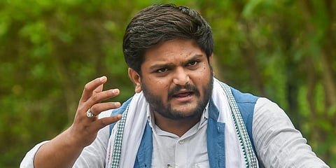 Gujarat Congress working president Hardik Patel (Photo | PTI)