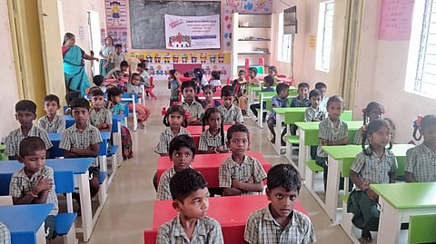 District Collector P Sri Venkata Priya visits Vayalapadi government middle school in Perambalur district | Express