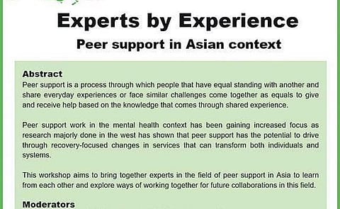 The pursuit of peer support