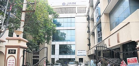 Jain University in Bengaluru. (Photo| Nagaraja Gadekal, EPS)