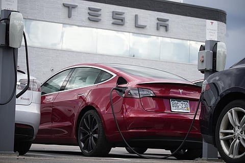 Tesla sedan (Photo | AP)