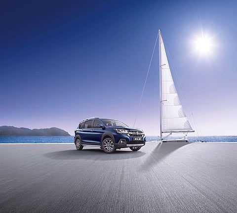 Facelift version of Maruti Suzuki's multi-purpose vehicle (MPV) XL6.