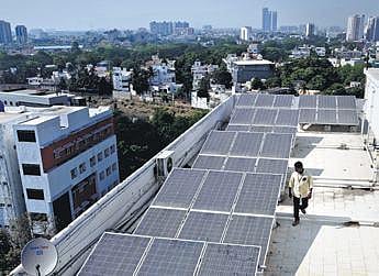 10KW rooftop solar panels installed at TEDA office in Chennai | R Satish Babu