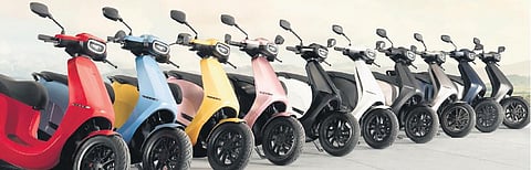 Ola Electric scooter S1. (File Photo)