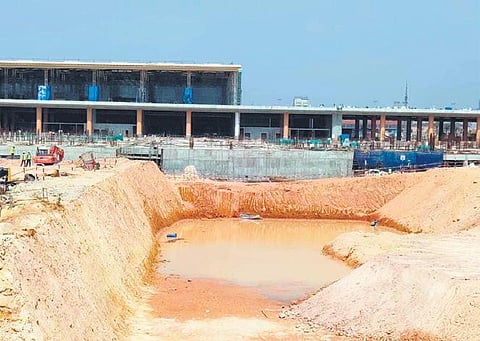 After delays, work under way for the Rs 13,000-crore Terminal 2 at KIA