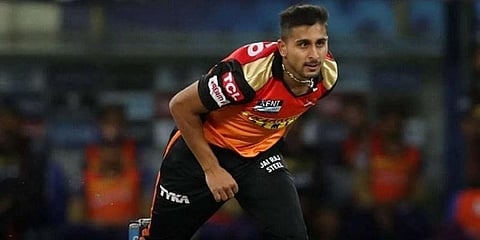 SunRisers Hyderabad pacer Umran Malik (Photo | IPL)