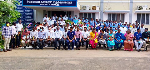 Manapparai government hospital won the first place at State level in the National Health Mission's Kayakalp scheme | Express