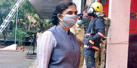 Kerala Fire Force Director General B Sandhya (Photo | EPS)