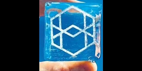 Artisanal ice cubes
