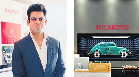 Vaibhav Sharma, CEO of pre-owner car sales company CarzSo