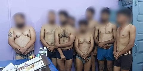 Asked about the viral photographs, Soni said they were asked to strip down to underwear because sometimes people hang themselves in custody using their clothes.