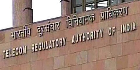 Telecom Regulatory Authority of India. ( File Photo)