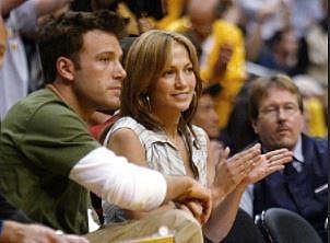 Jennifer Lopez and Ben Affleck. (Photo | AFP)