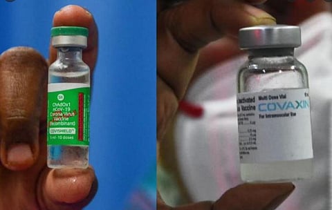 Covishield and Covaxin (Image for Representational Purpose)