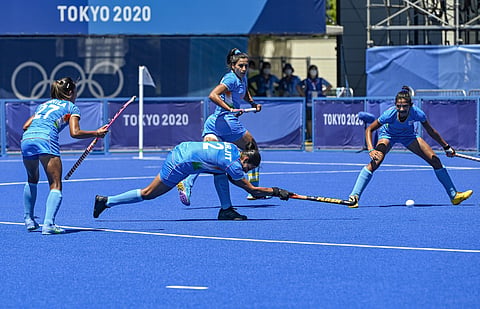 Women's hockey team representational image.  (File Photo | PTI)