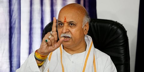 AntarRashtriya Hindu Parishad president Pravin Togadia (Photo | PTI)