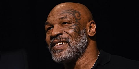 Former heavyweight boxing champion Mike Tyson (Photo | AFP)