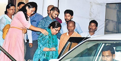 ED officials produced the senior IAS official before the special ED court of Prabhat Kumar Sharma, seeking a remand of 12 days.