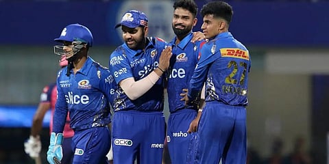 Mumbai Indians spinner Kumar Kartikeya Singh (Photo | IPL)