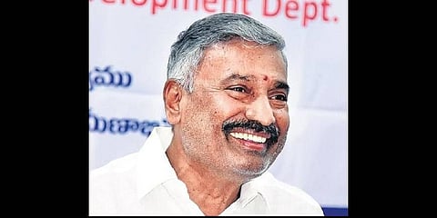 Andhra Pradesh Geology Minister Peddireddy Ramachandra Reddy (File photo| EPS)