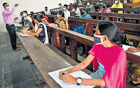 College students in class. (File photo| EPS)