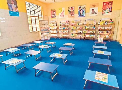 Library in a South MCD school to promote reading habit among children | Express
