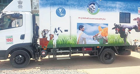 Andhra Pradesh CM to flag off 175 mobile vet clinics