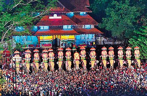 Thrissur Pooram celebrations (File photo)